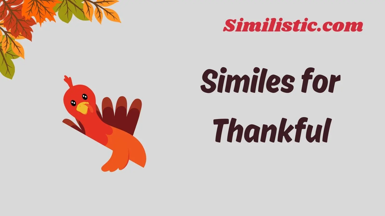 Similes for Thankful