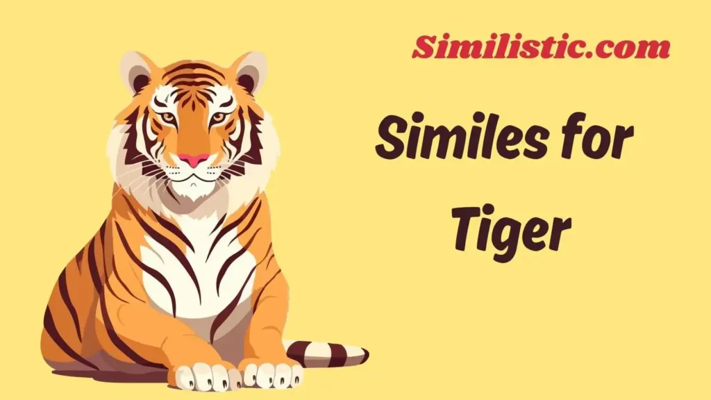 Similes for Tiger
