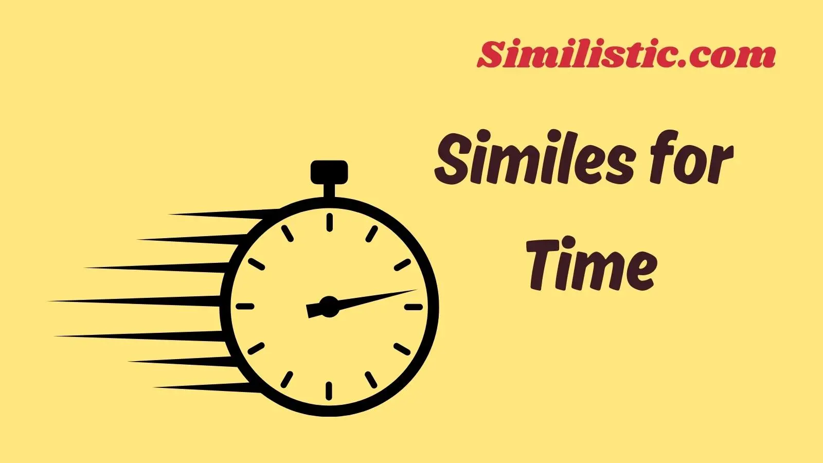 Similes for Time