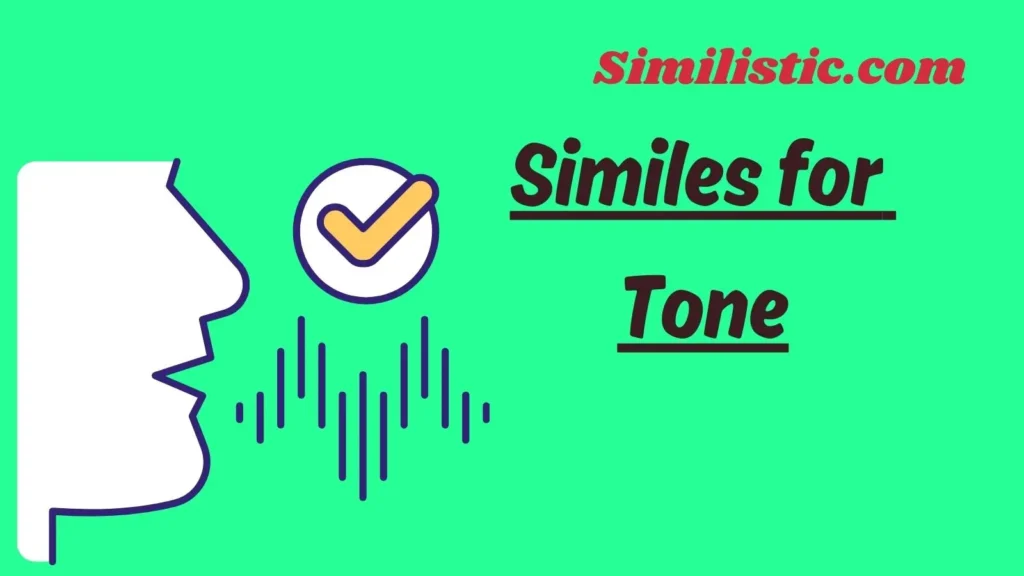 Similes for Tone