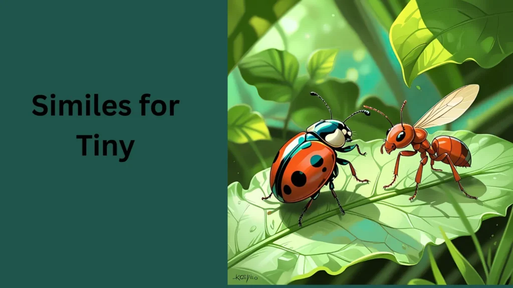 Similes for Tiny: As Tiny As Comparisons