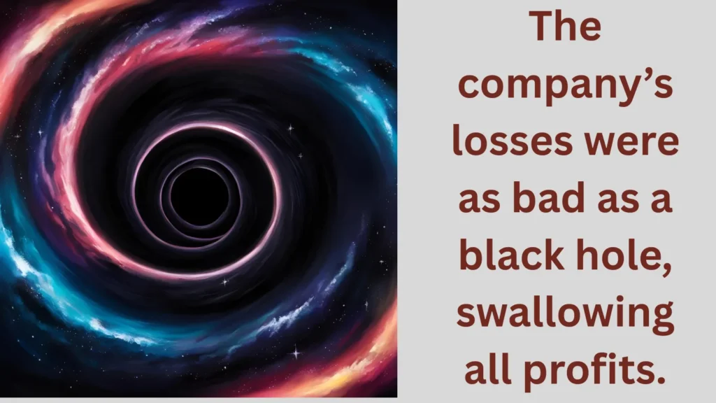 As bad as a black hole