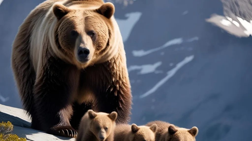 a mother bear