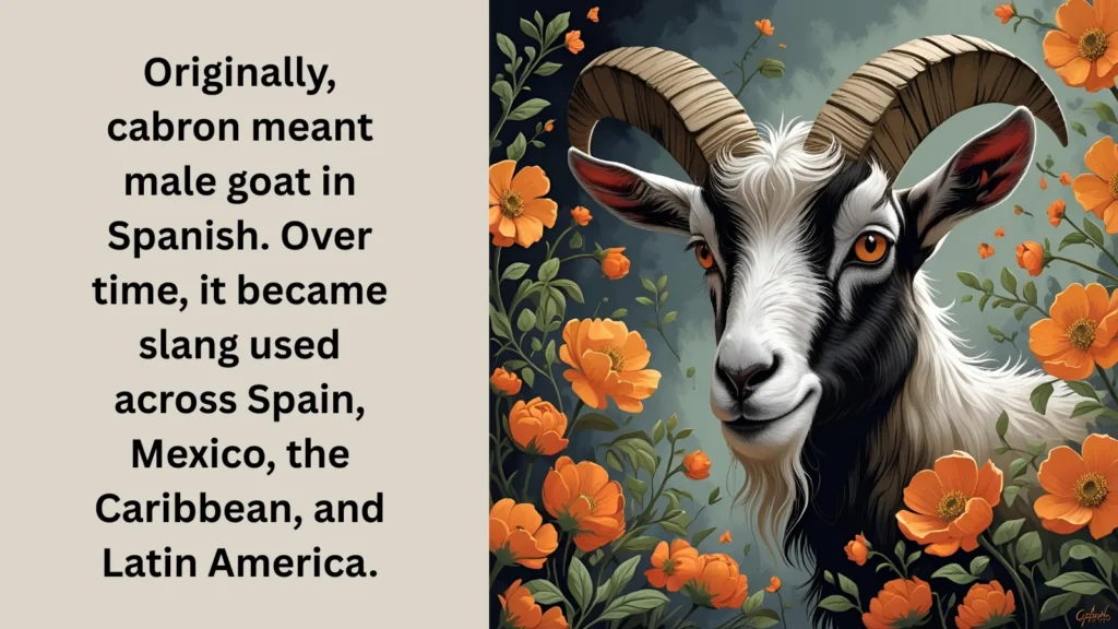 male goat illustrating carbon meaning