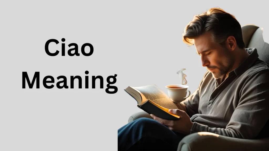 Ciao Meaning in Text