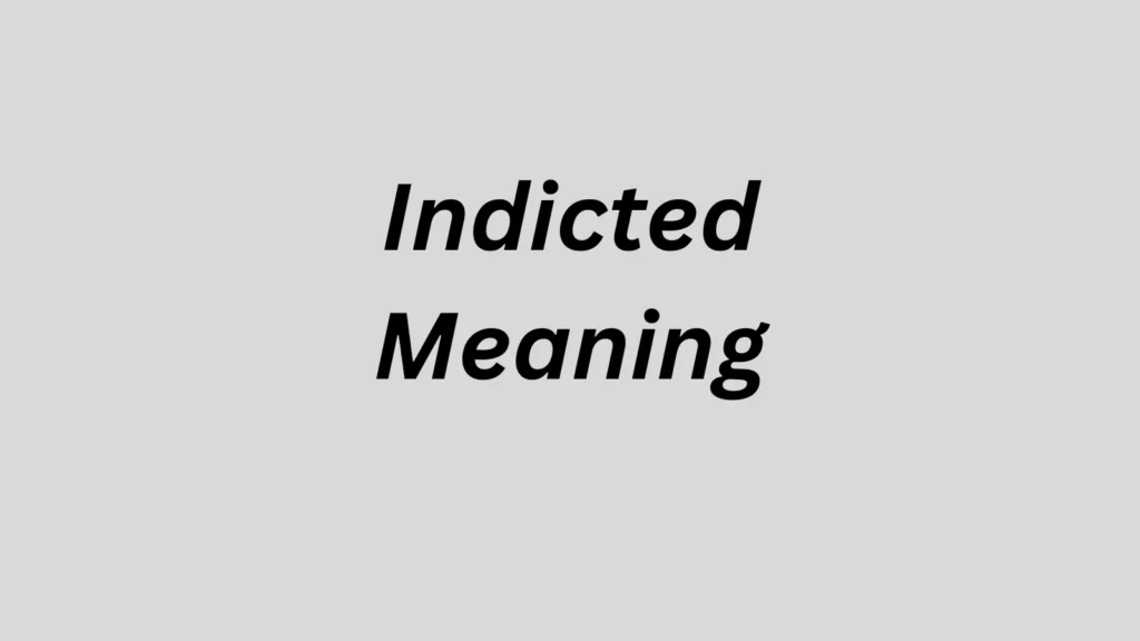 Indicted meaning in text