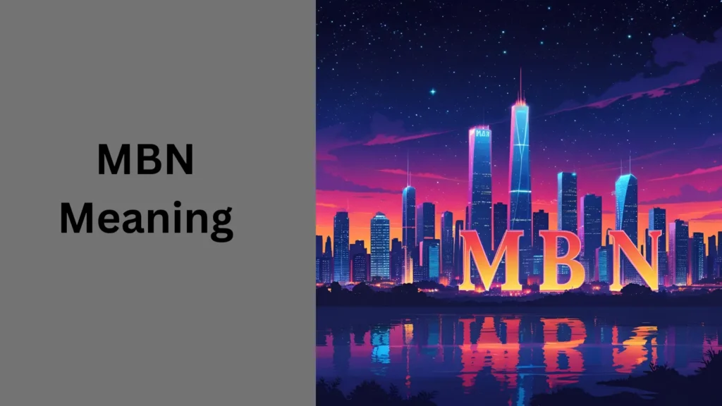 MBN Meaning in Text