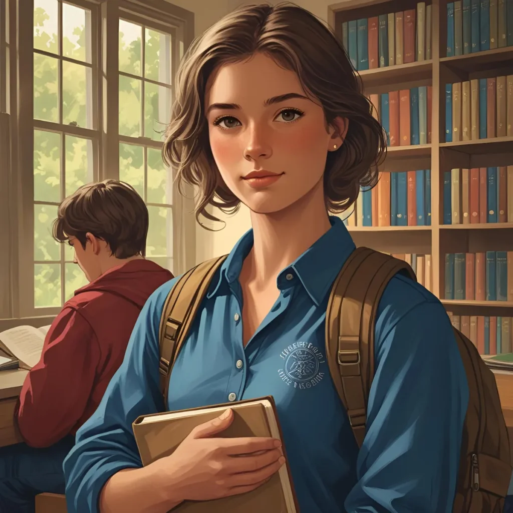 An older student or senior colleague