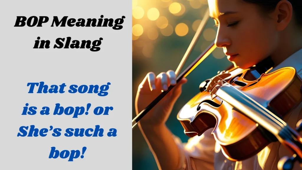Bop Meaning Slang