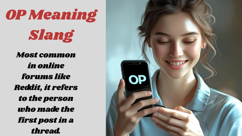 OP Meaning Slang