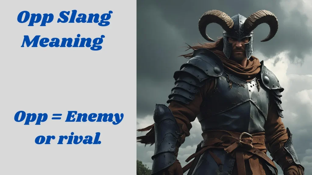 Opp Meaning Slang in digital world