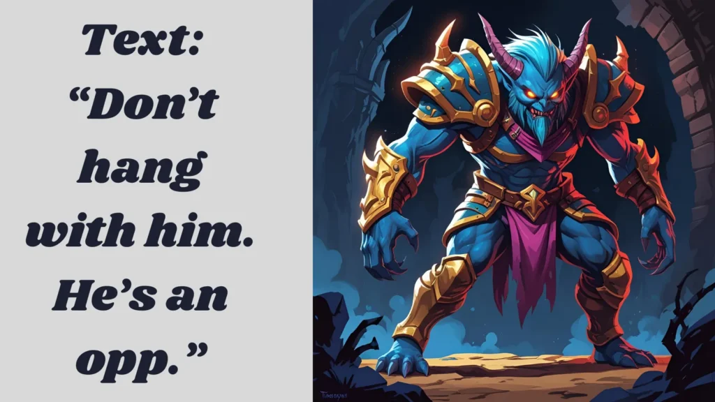 Opp Slang in Gaming