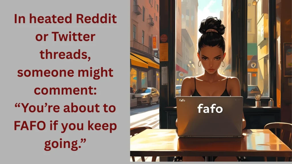 FAFO in Chat, WhatsApp, Instagram,