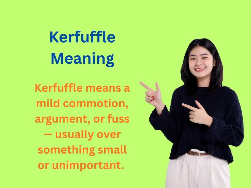 Kerfuffle Meaning Explained