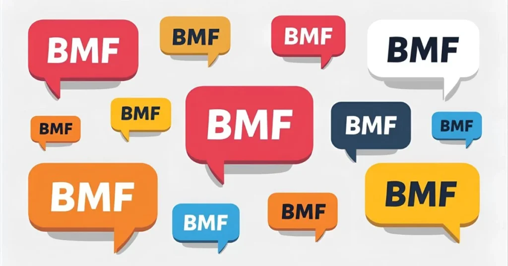 BMF Usage in Various Contexts