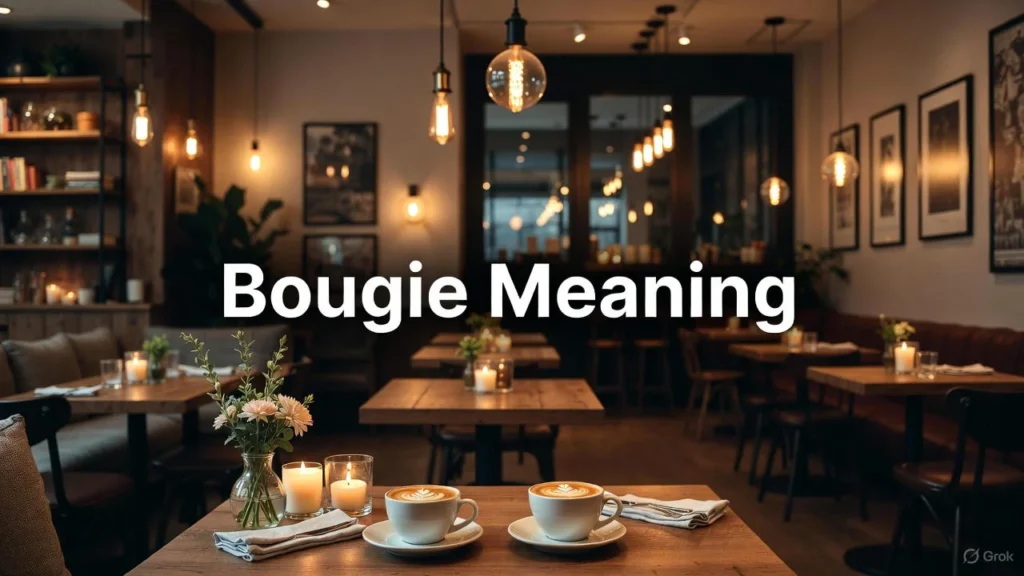 Bougie Meaning