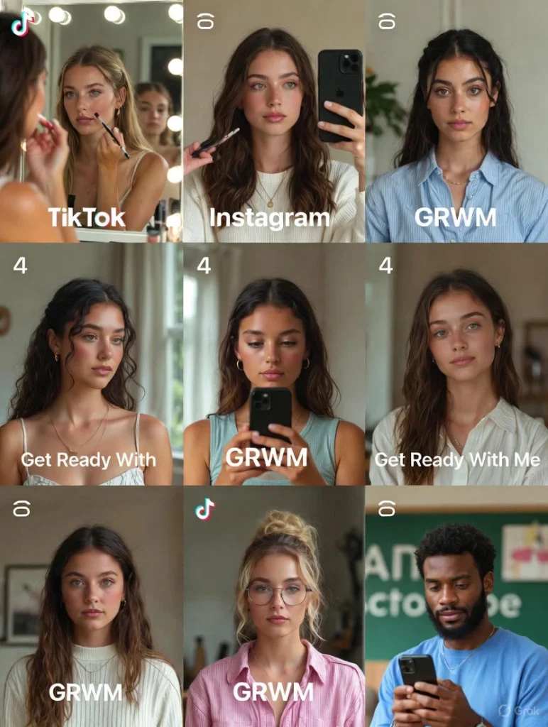 GRWM Usage in Different Contexts