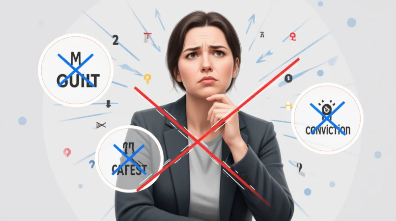 Indicted Common Misunderstandings & Clarifications