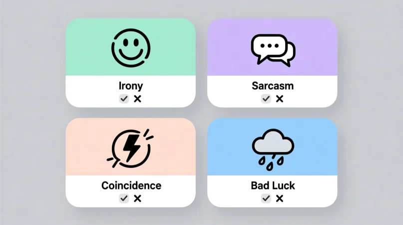 Irony Common Misunderstandings & Clarifications