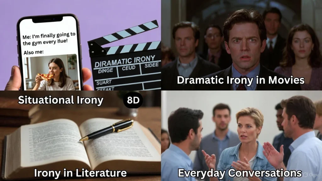 Irony Usage in Different Contexts