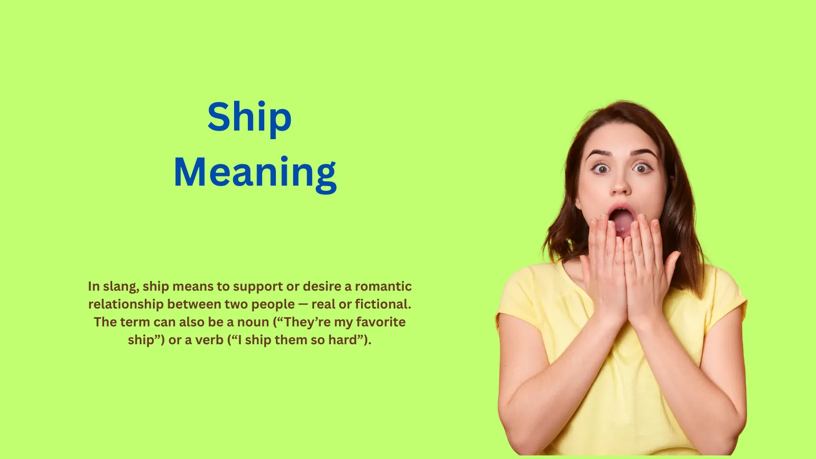 Ship Meaning: The Internet’s Favorite Love Term
