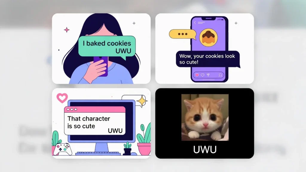 UWU Usage in Various Contexts
