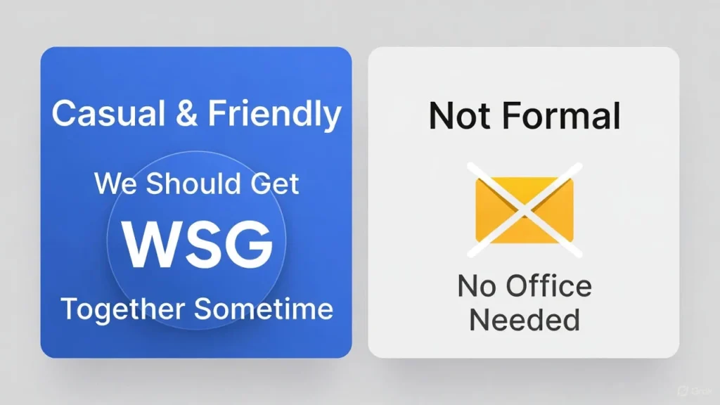 WSG Common Misconceptions