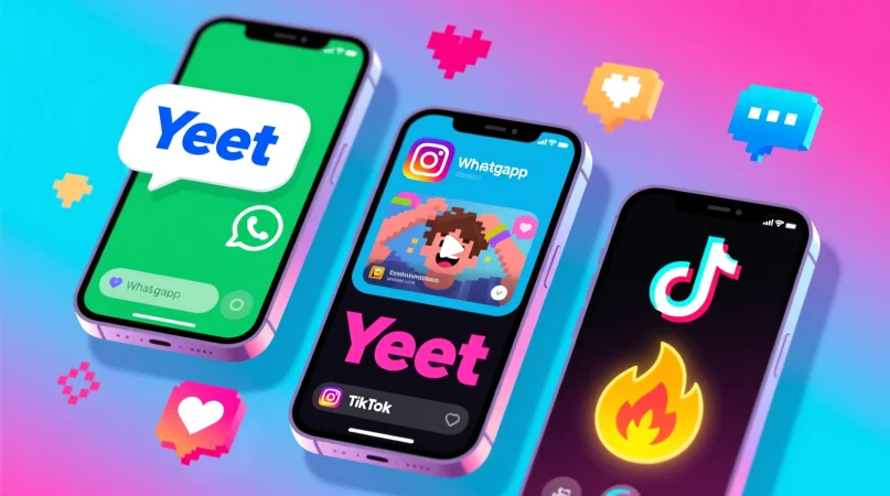 Yeet Meaning in Chat, WhatsApp, Instagram, TikTok