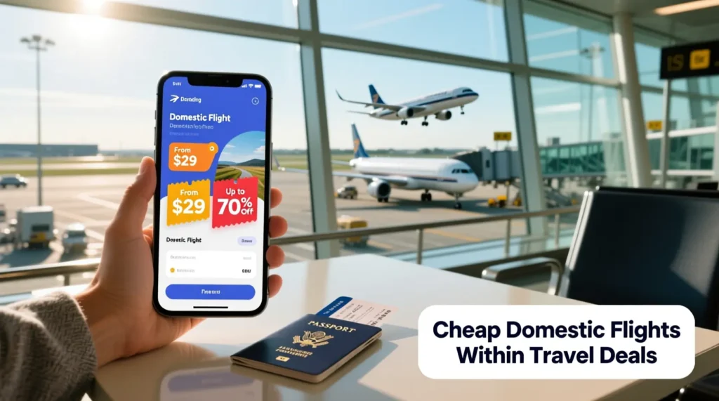 Cheap Domestic Flights Within Travel Deals