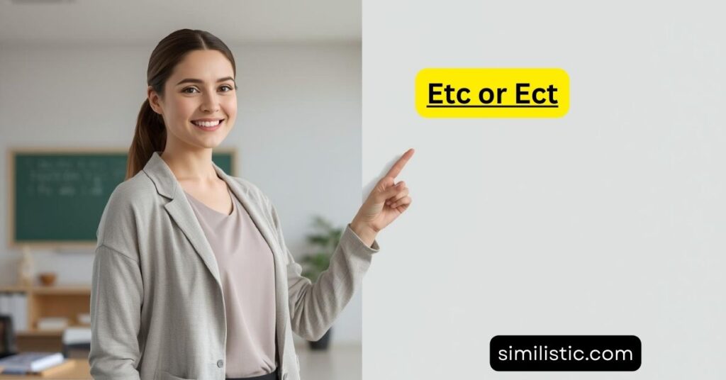 Etc or Ect